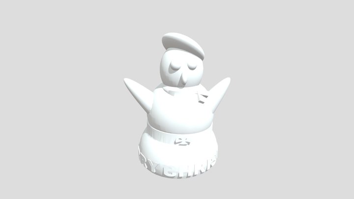 Snowman 3D Model