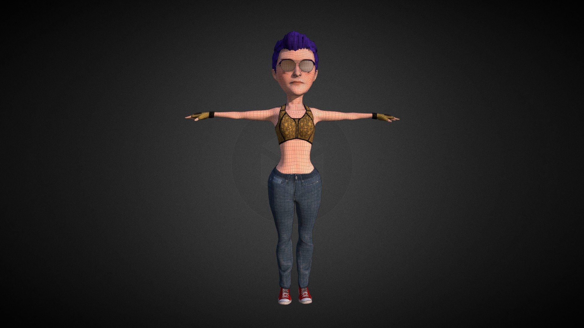 CARTOON WOMAN - DUDA