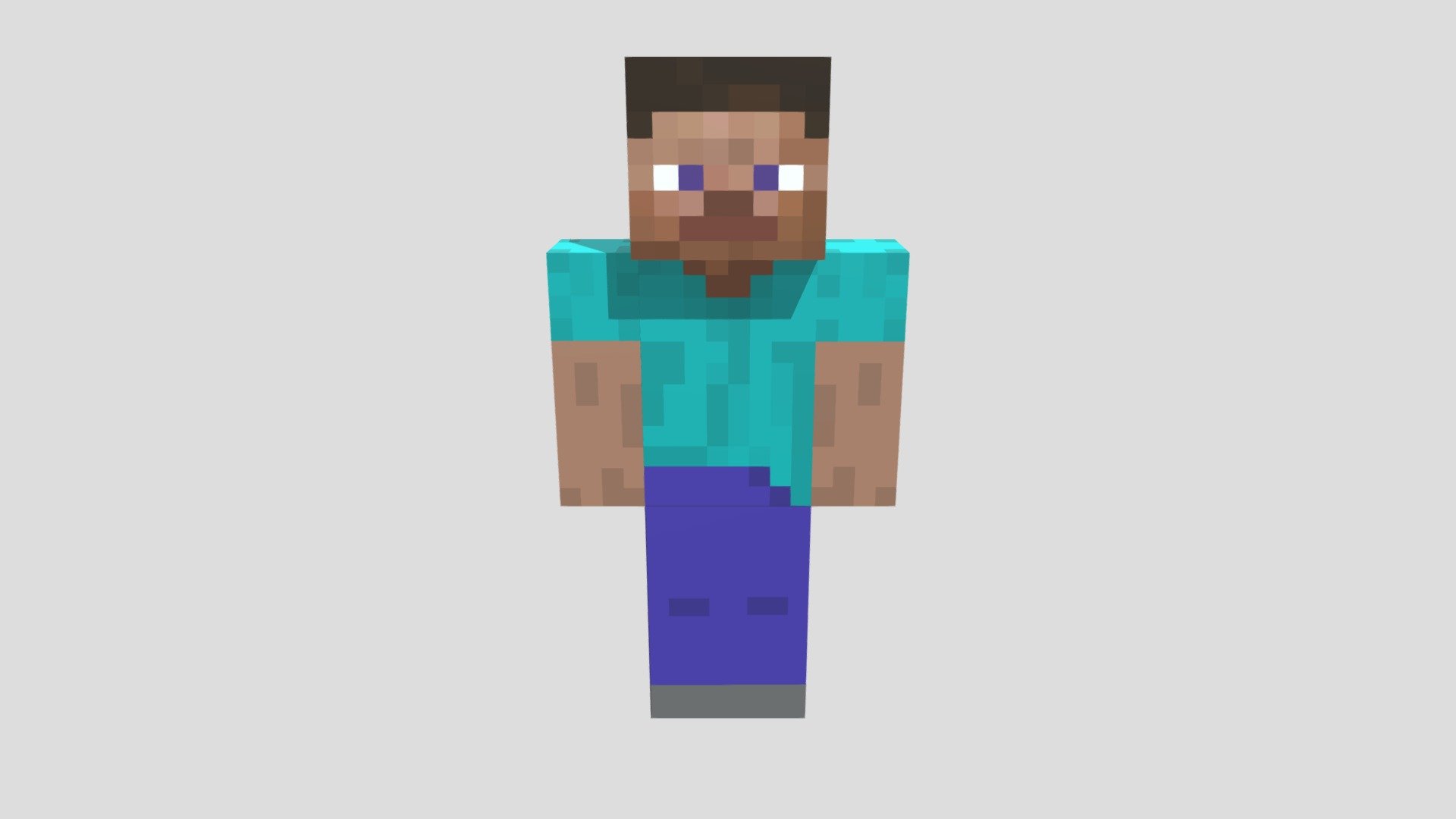 Minecraft Player Rigged - Download Free 3D model by lewisglasgow2005 ...