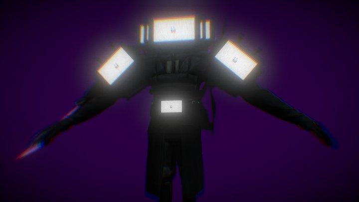 Gmod Upgraded Titan TV Man V1 – Free 3D Model STL