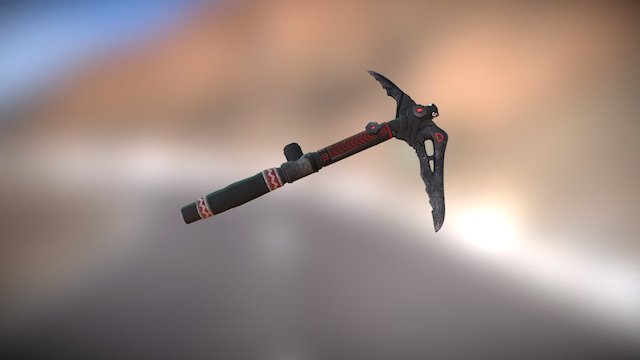 Runic Salvaged Ice Pick for Rust 3D Model
