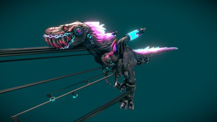 BANGtail Roar Animation 3D Model