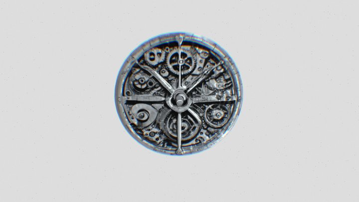 Intricate Mechanism 3D Model