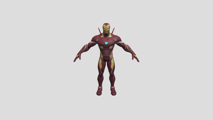 Iron Man 3D Model