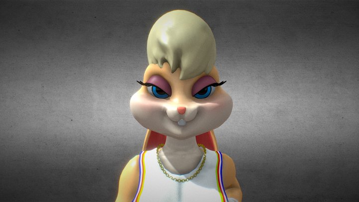 Lola Bunny Hot Doll 3D Model