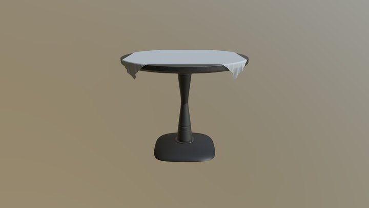 FREE: Table For Kitchen / Living room 3D Model