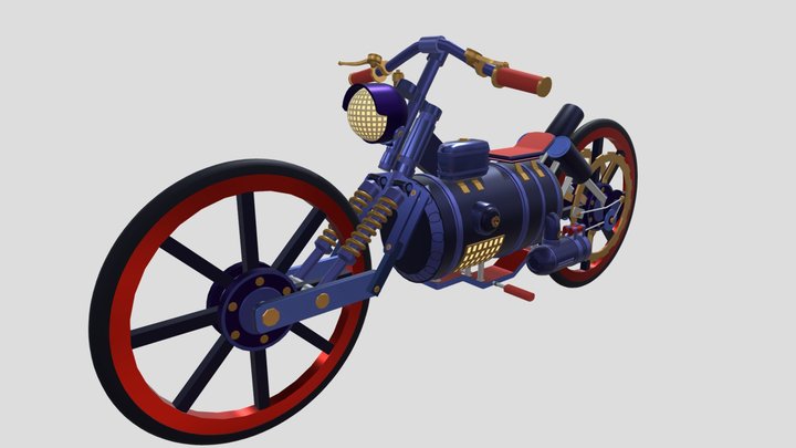 Motorcycle 3D Model