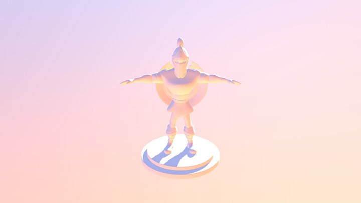 Footmen Forsaken 3D Model