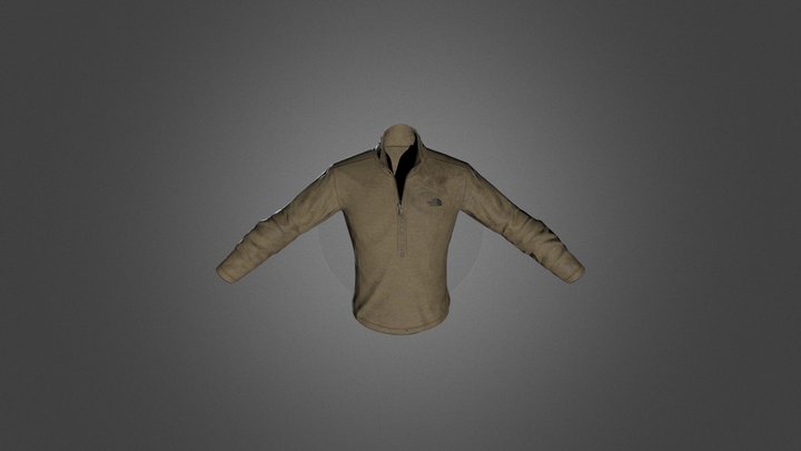 North Face Jacket 3D Model