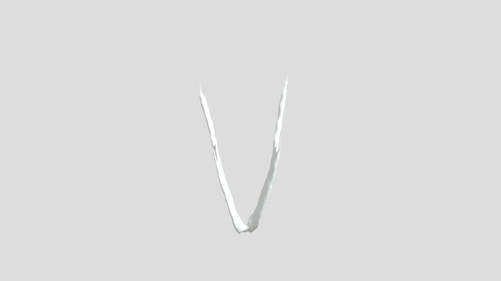 Tyto alba - bottom jaw - CT scan – Free 3D Model STL