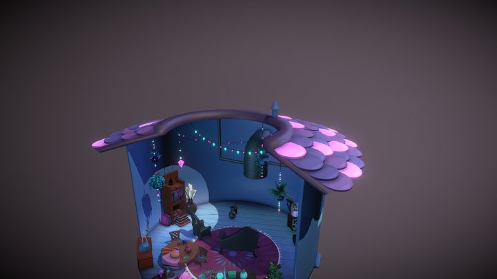 Wizards Lounge 3D Model