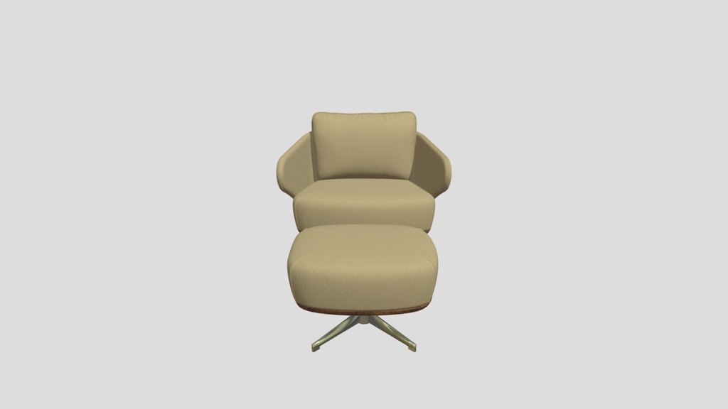 Jolie Armchair With Ottoman
