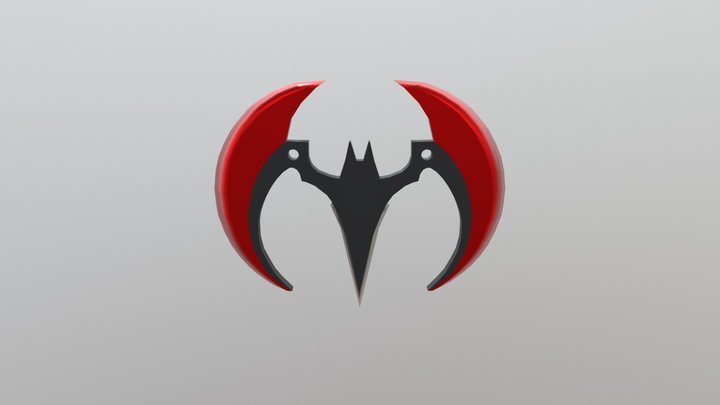 Batman Beyond Batarang 3D Model