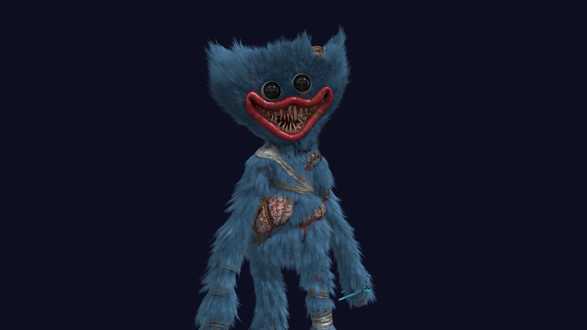 Poppy Playtime Chapter 5 | Huggy Huggy - Download Free 3D model by ...