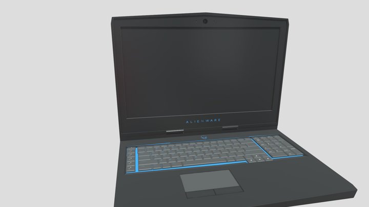 Alienware Laptop 3D Model