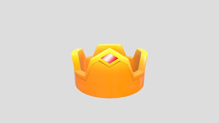 King's Crown (Royal Match) 3D Model