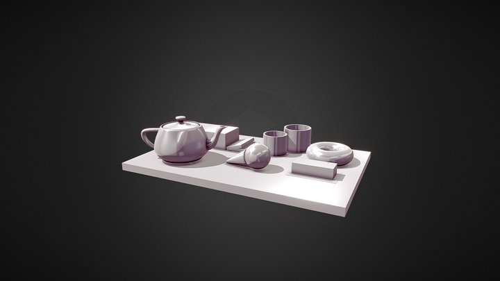 Lonchesito (Bodegón) 3D Model