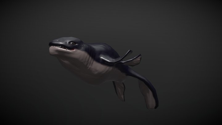 Sketchfab Deepsea Monster 3D Model