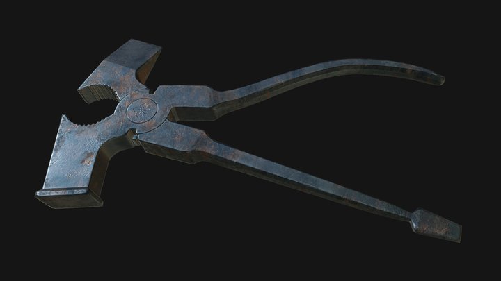vintage multi tool 3D Model