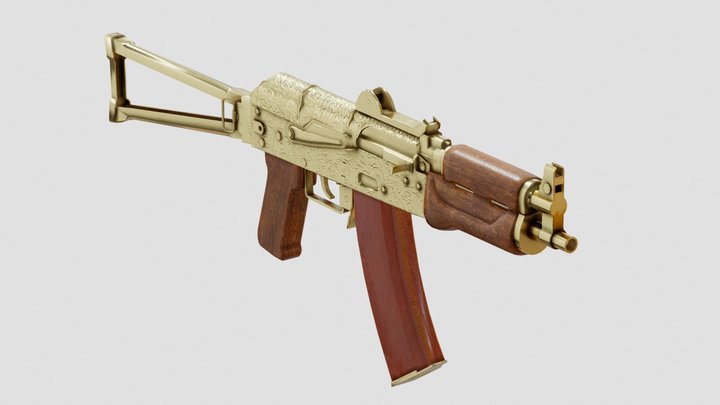 Gold AKS-74U