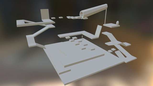 Stage2(關卡設計) 3D Model