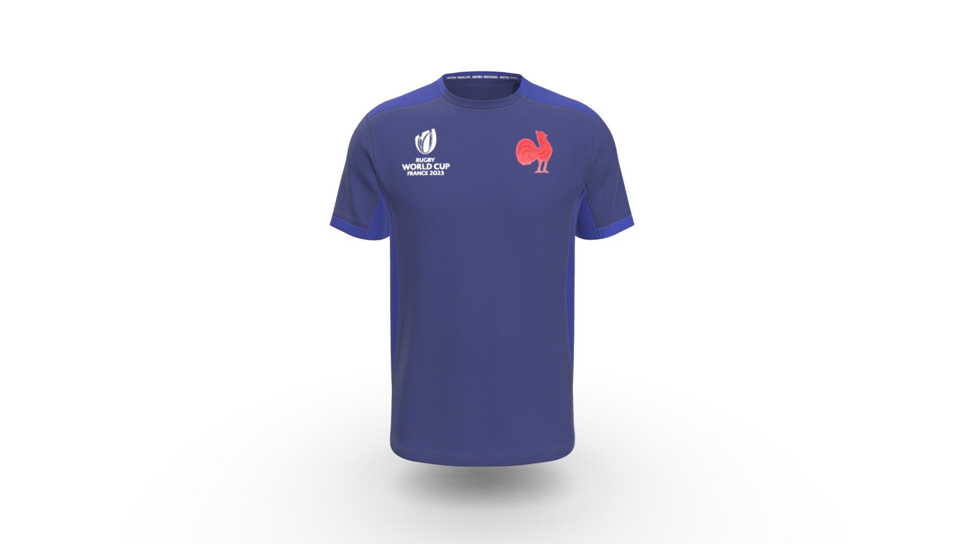 Men's France Rugby World Cup 2023 Home Jersey - Buy Royalty Free