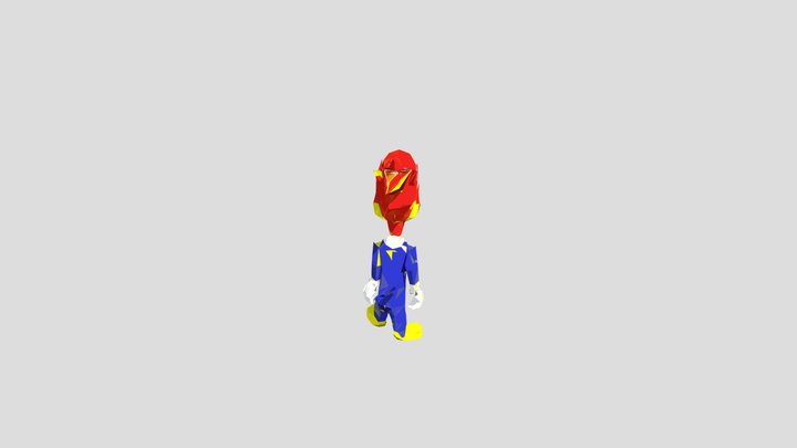 Woody Woodpecker PS2 (don't mind the textures) 3D Model