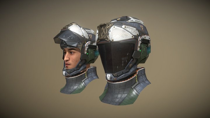 原创角色 士兵 科幻 未来 3D Model