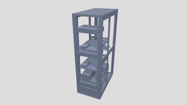Frederick MD Test Bench 3D Model