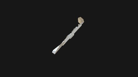Roman Baths 3D Virtual Model (UK) 3D Model