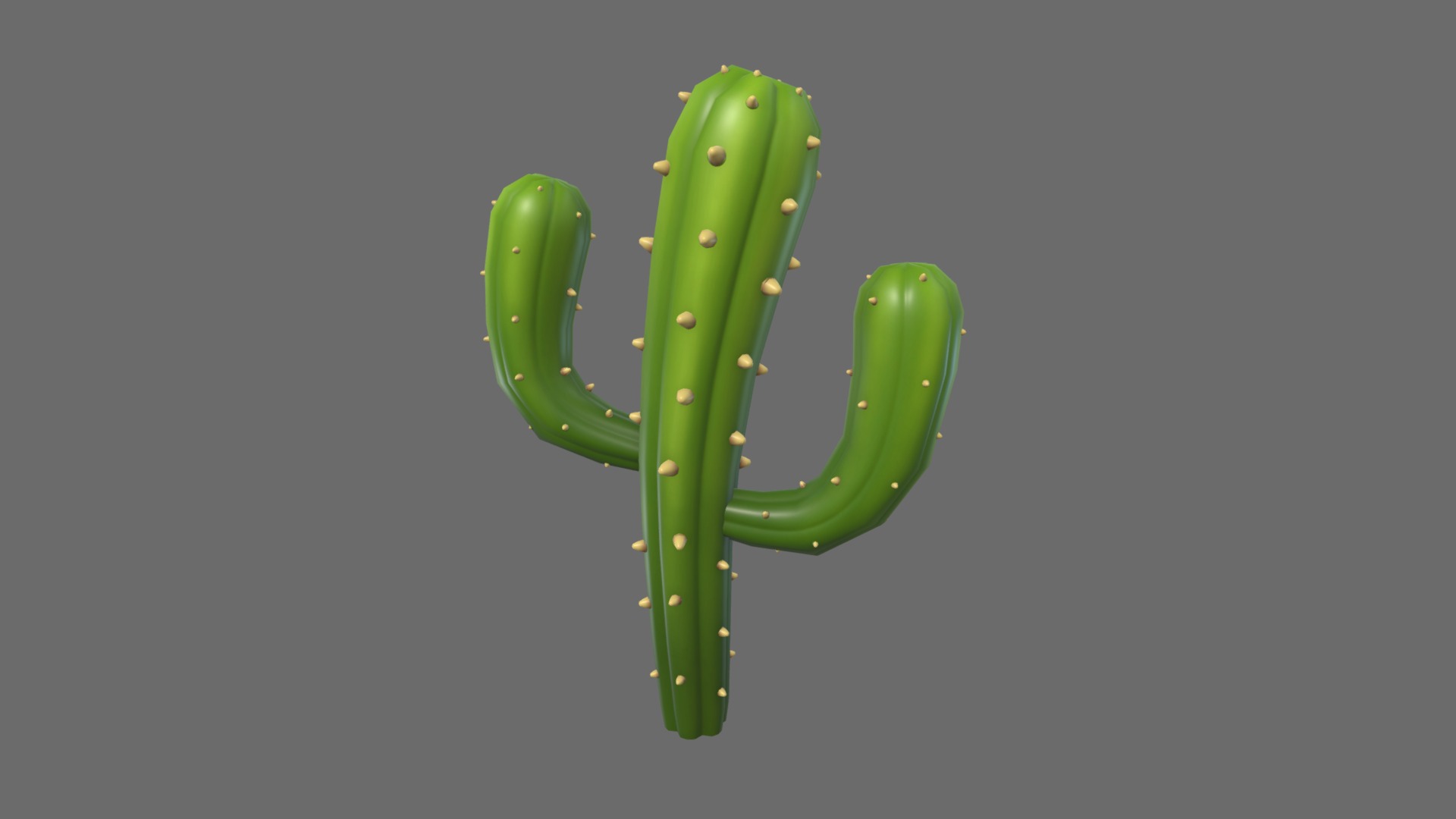 3D model Cactus - This is a 3D model of the Cactus. The 3D model is about a green snake with a long tail.
