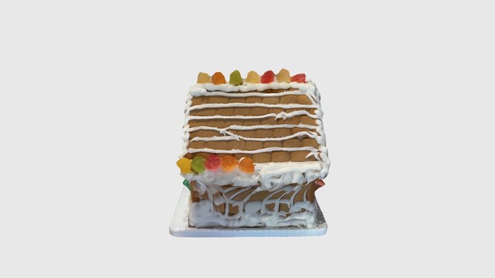 Gingerbread House 3D Model