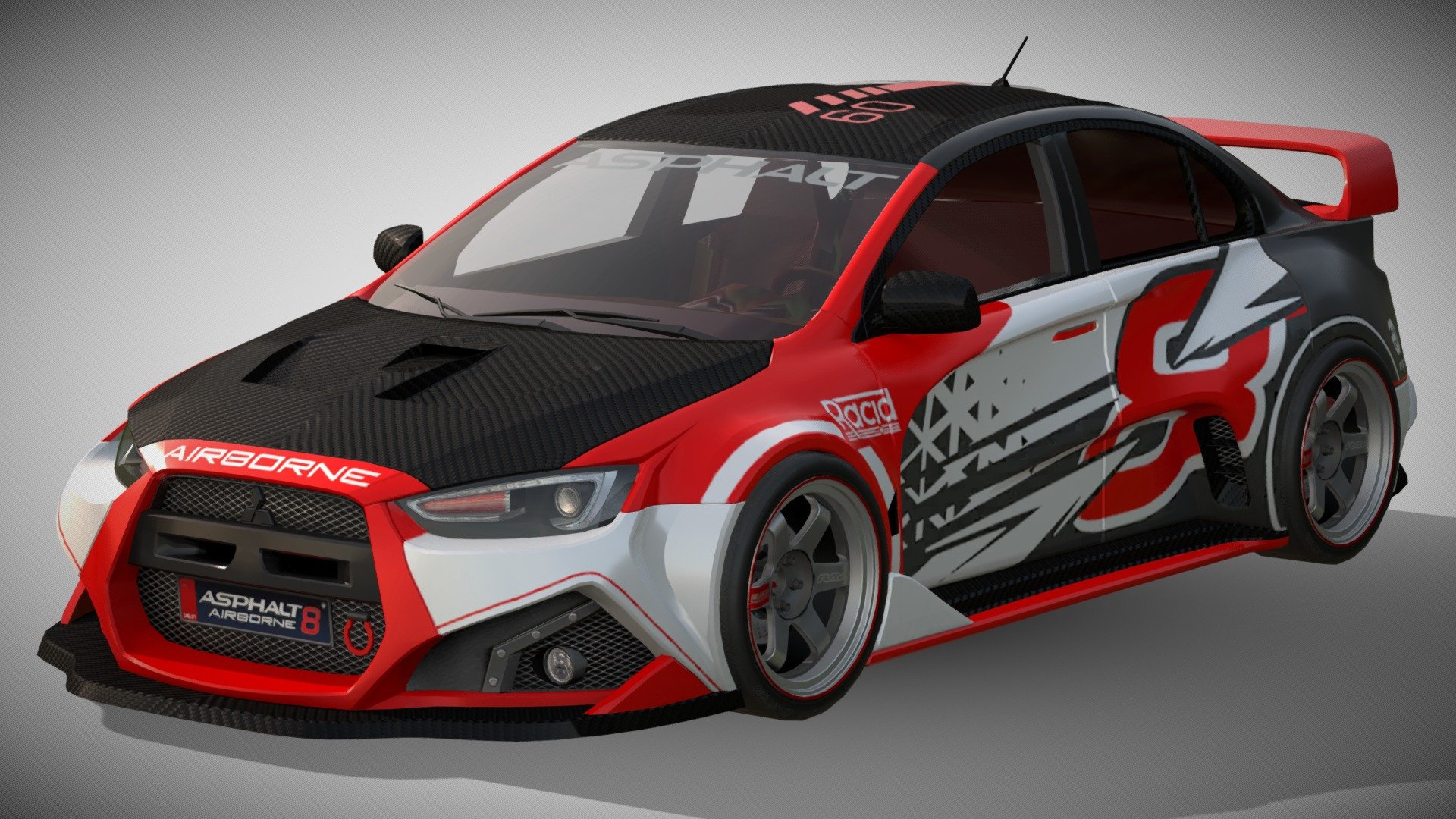 2022 Mitsubishi Lancer Evolution X - Asphalt 8 - Download Free 3D