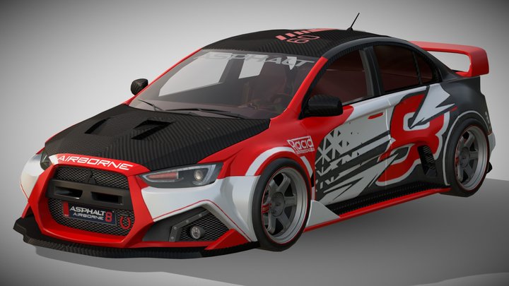 2022 Mitsubishi Lancer Evolution X - Asphalt 8 - Download Free 3D