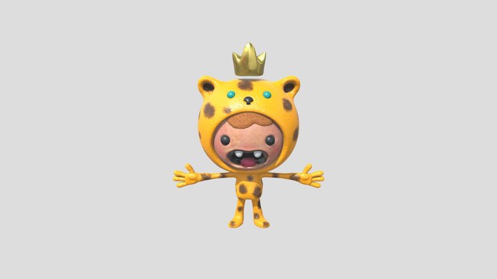 Chico Jaguar 3D Model