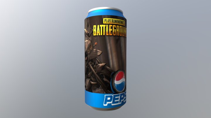 Pepsi PUBG Version 3D Model