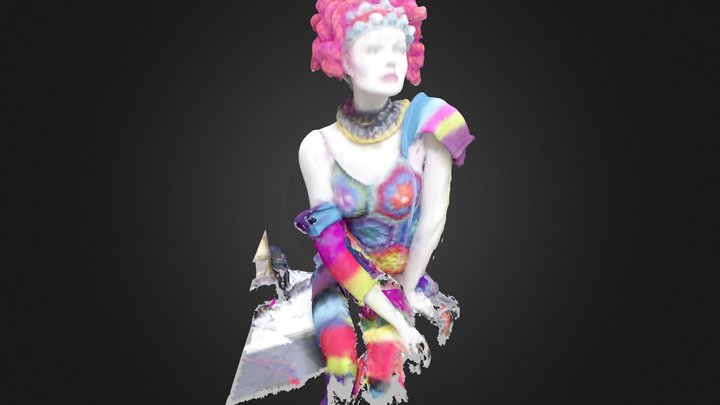Warrior Princess 3D Model