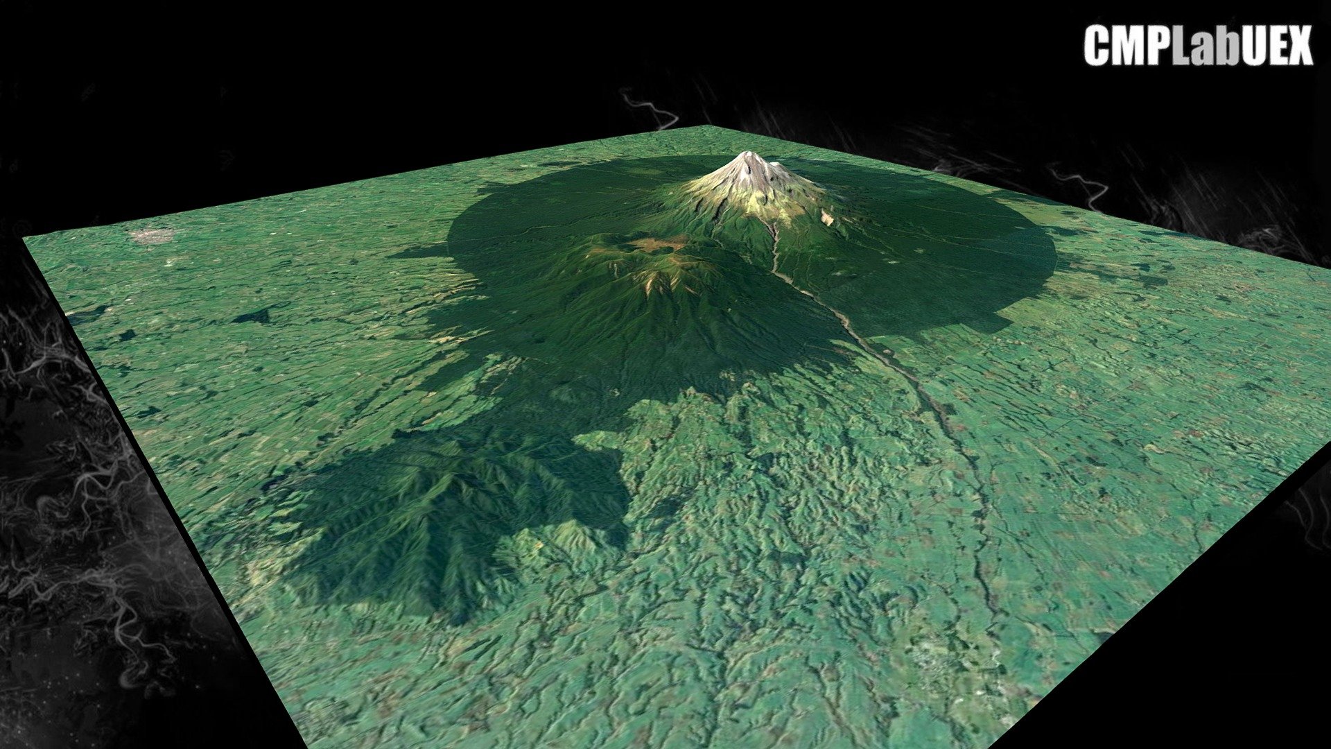 Monte Taranaki, isla Norte de Nueva Zelanda