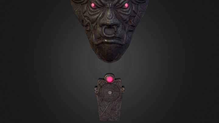 Minotaur Cowhead 3D Model