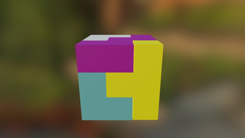 Puzzle Cube Assembly