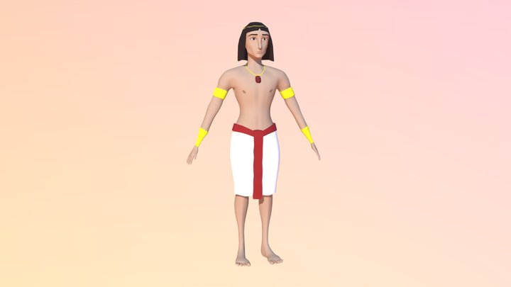 Moses - Prince of Egypt - WIP 3D Model