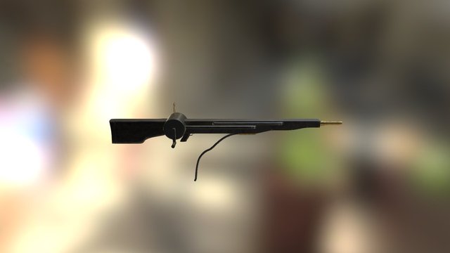Steam Rifle 3D Model