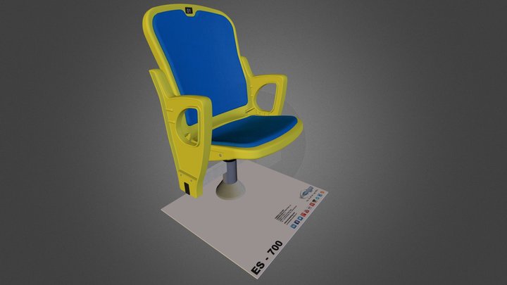 ES-700 ROD Semi Upholstery 3D Model