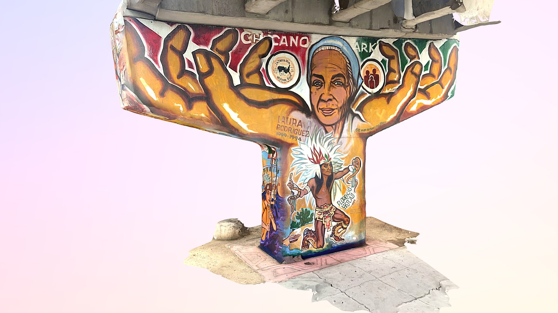Chicano Park Pillar: The Revolution Continues