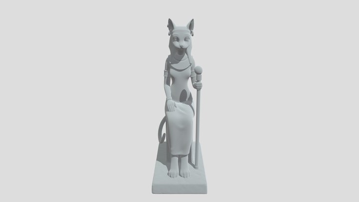 Dark Bastet 3D Model