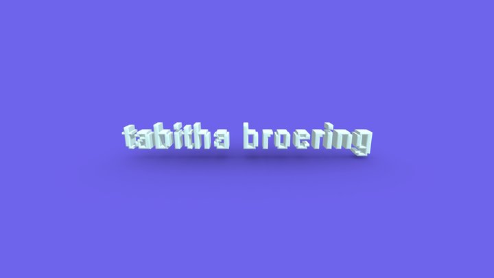 Tabitha Broering 3D Model