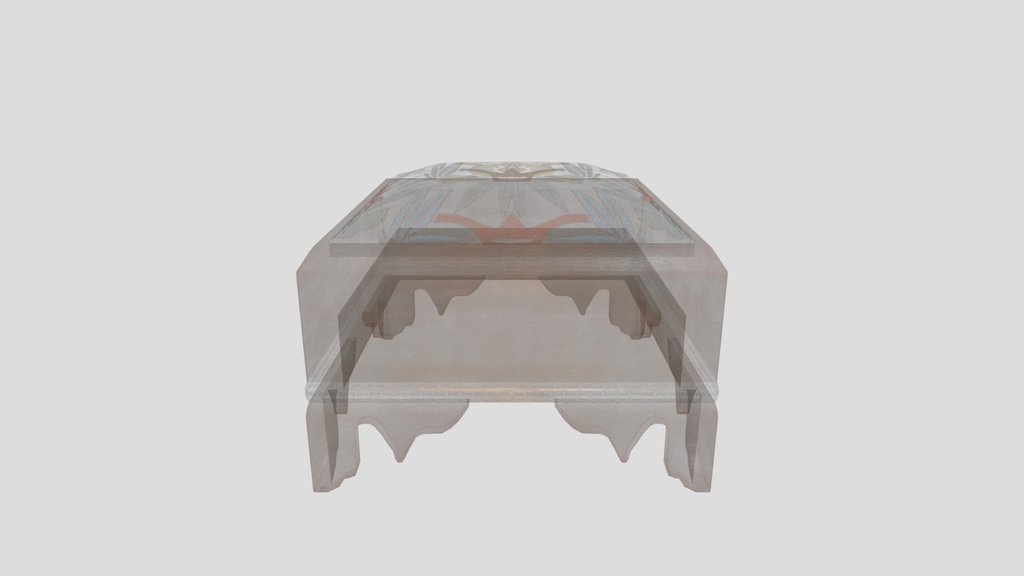 1800s Cushioned Foot Stool B