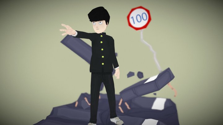 Mob Psycho 100 3D Model