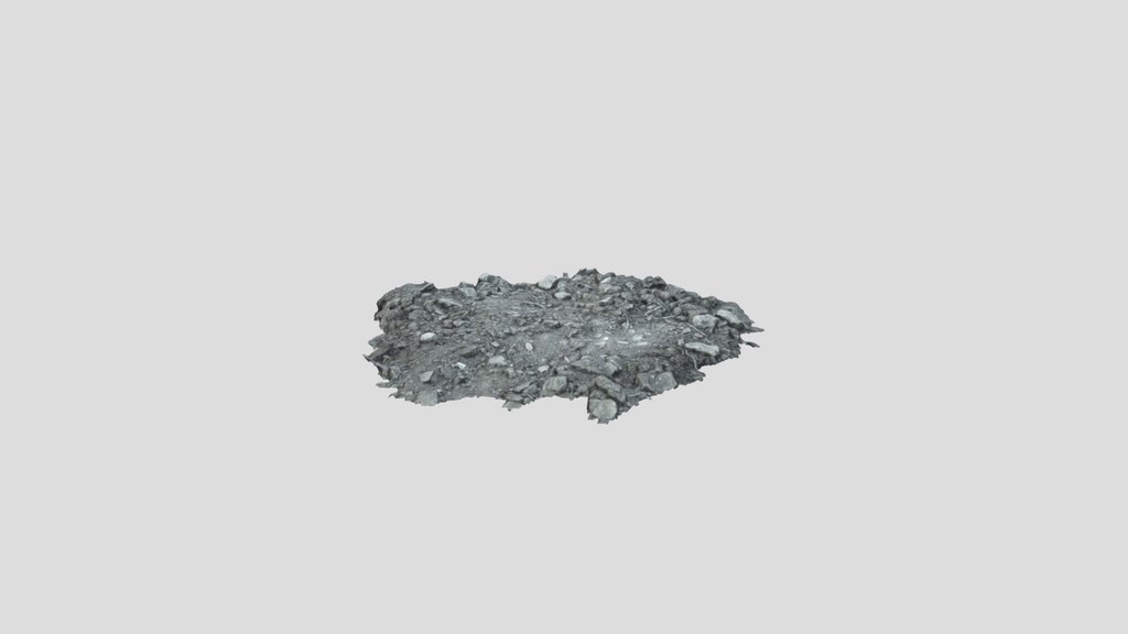 Photoscanned Pile Of Clumpy Dirt 02