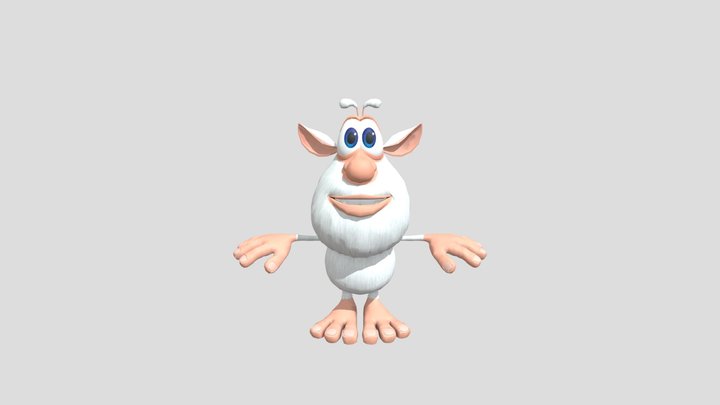 Accurate Booba 3D Model